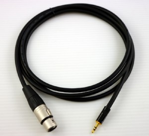 全新嚴選高品質手工OFC無氧銅 XLR母轉3.5mm公鍍